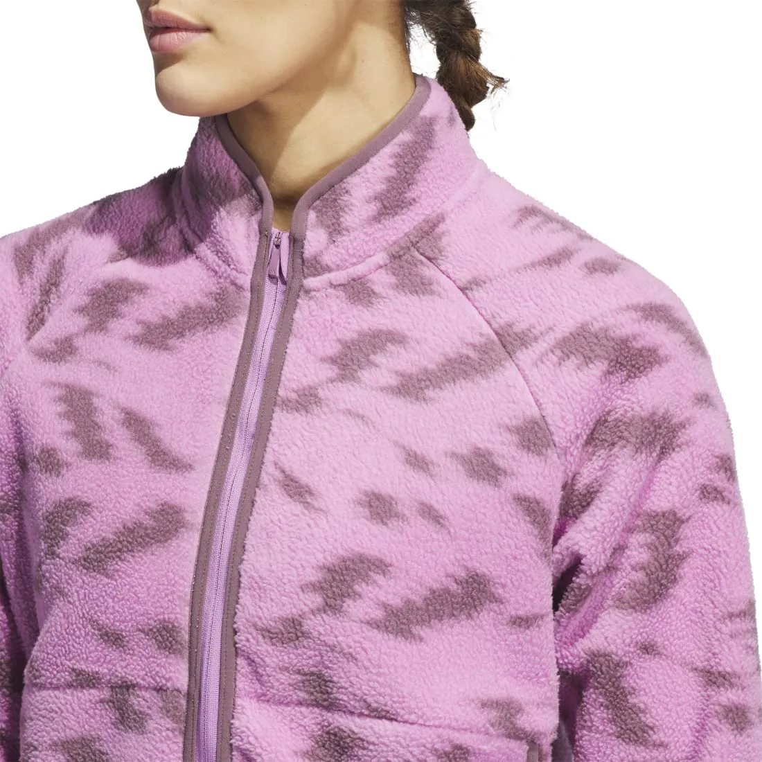 adidas Ladies Ultimate 365 Printed Golf Fleece IS9731