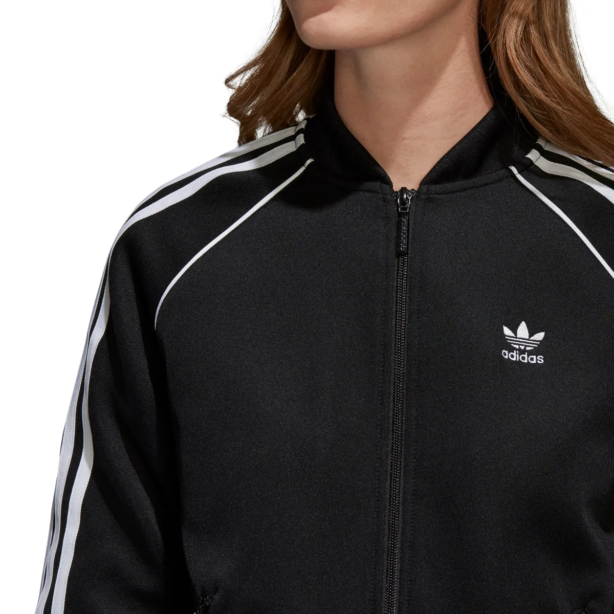 Adidas Originals Supertstar Women's Track Jacket Black/White