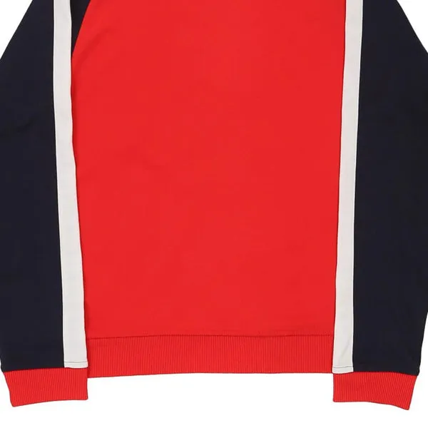 Age 14 Puma Track Jacket - XL Red Polyester