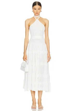 Alexis Myla Knit Halter Dress in White