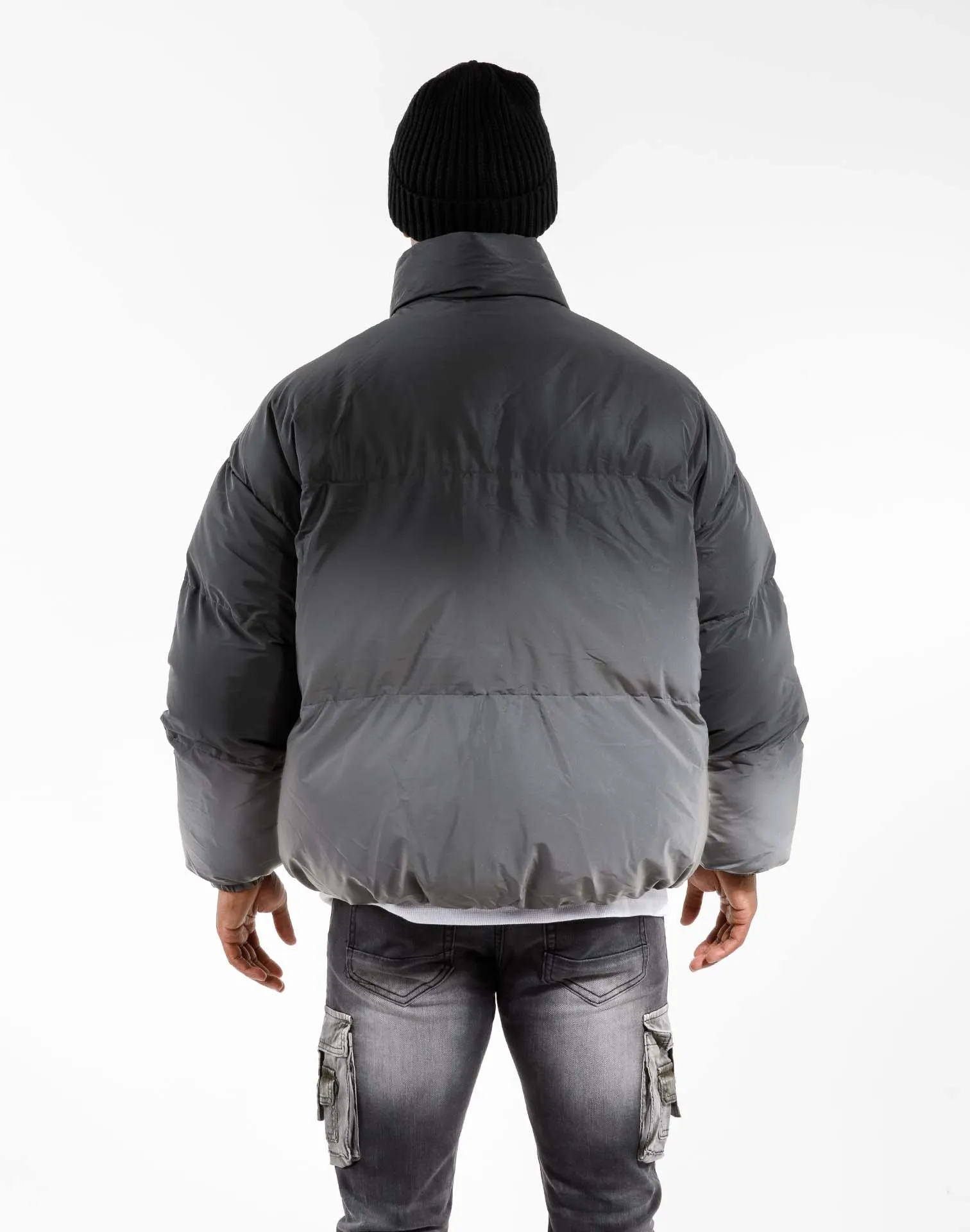 American Stitch GRADIENT TO 3M PUFFER JACKET