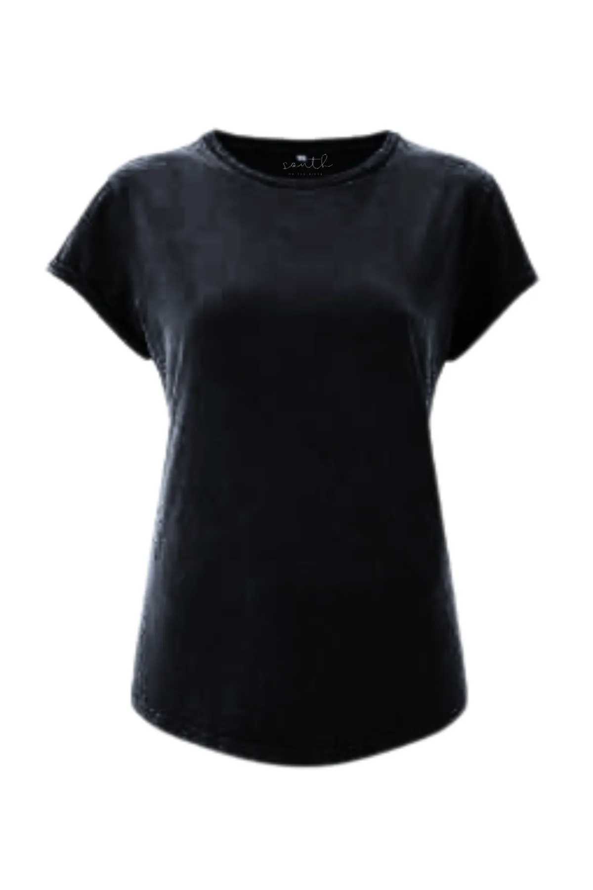 Angel Wing Back T Shirt | Black