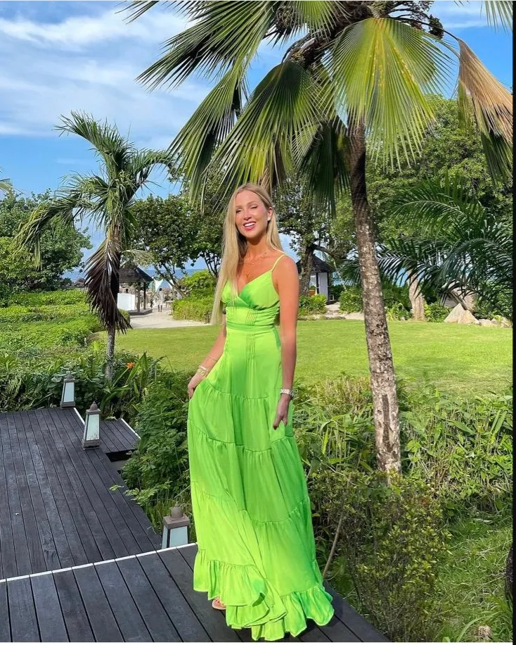 Apple Green Prom Dresses Long Evening Dresses      fg2169