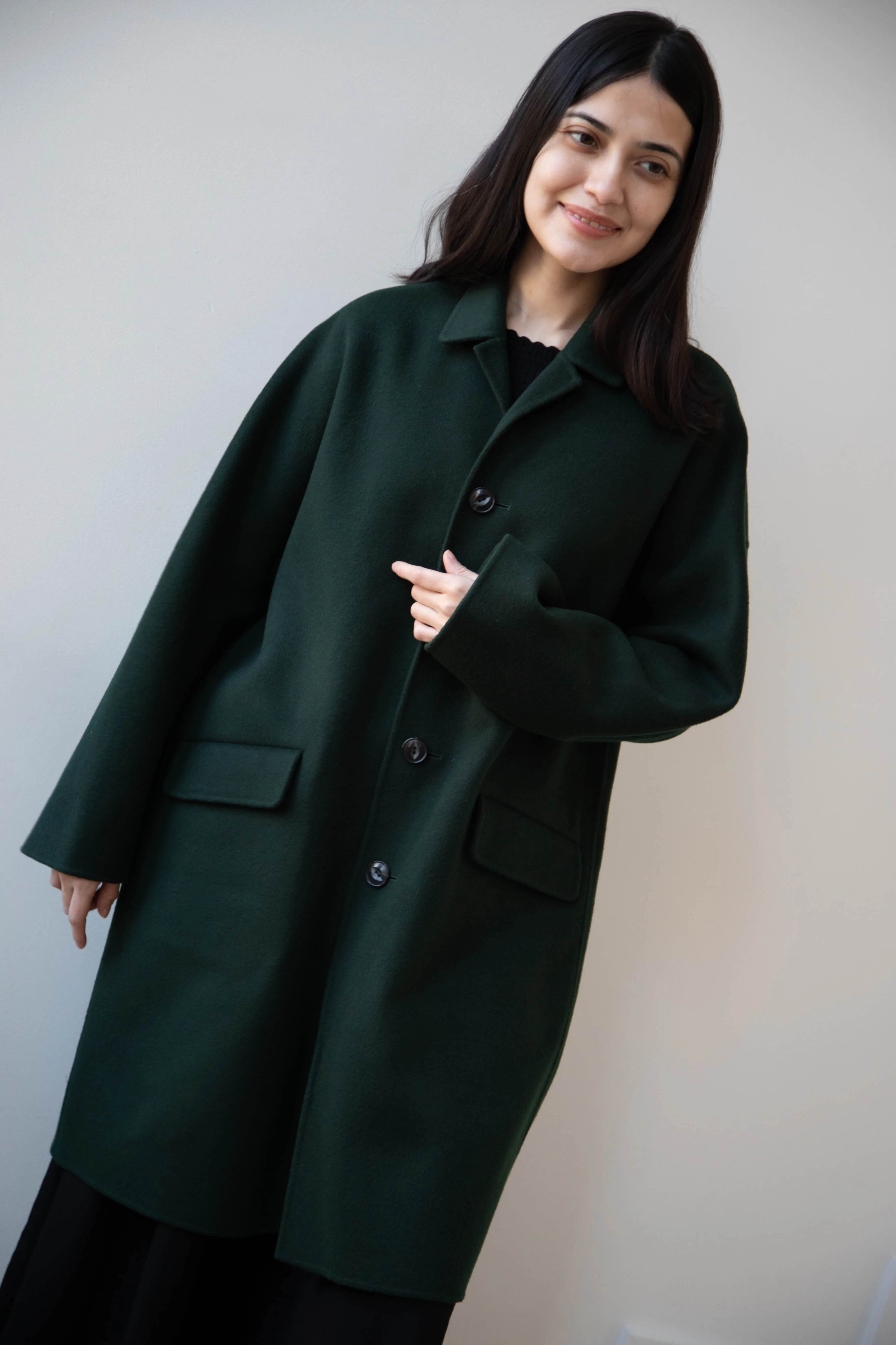 Arts & Science | Grandpa Coat in Jungle Green