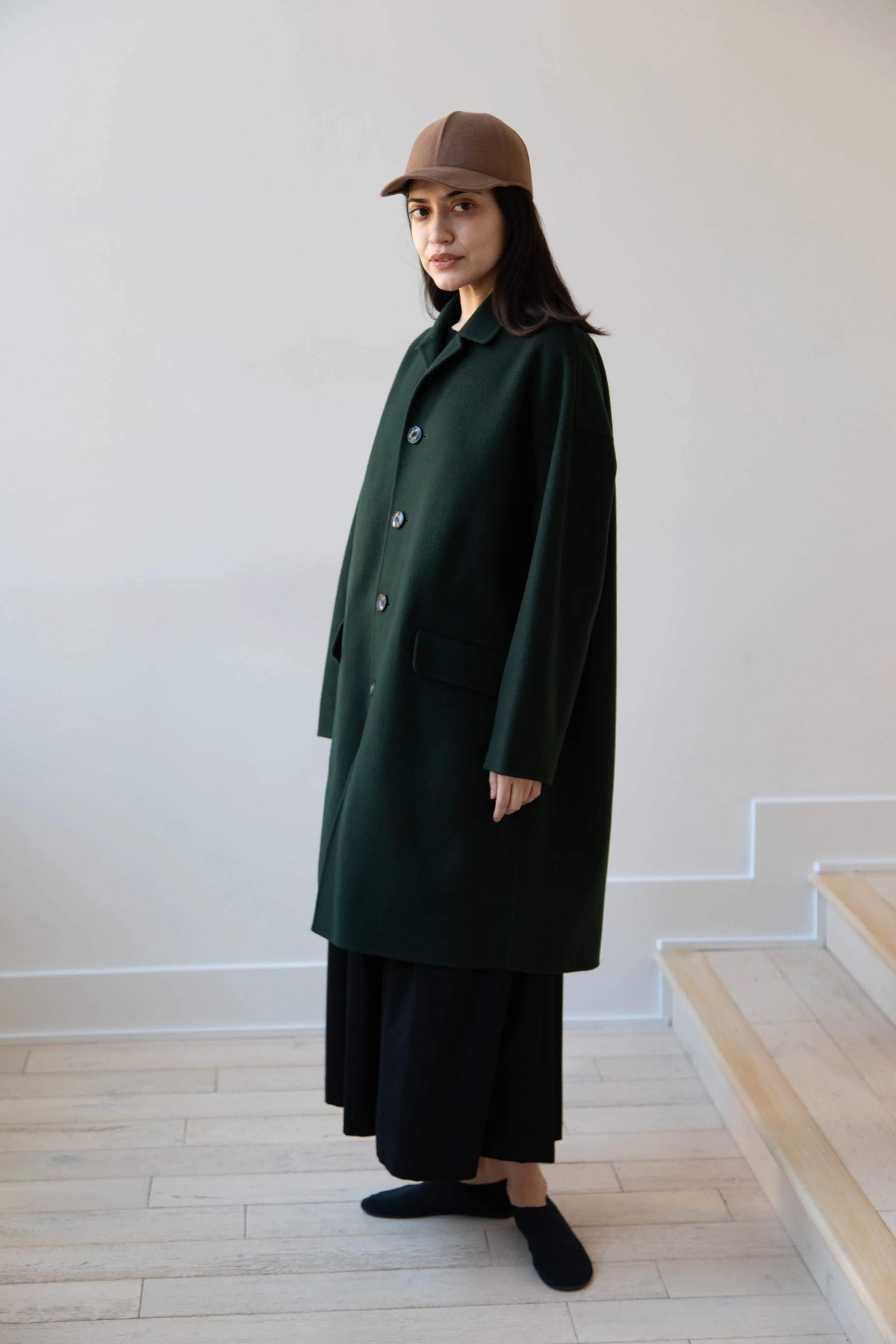 Arts & Science | Grandpa Coat in Jungle Green