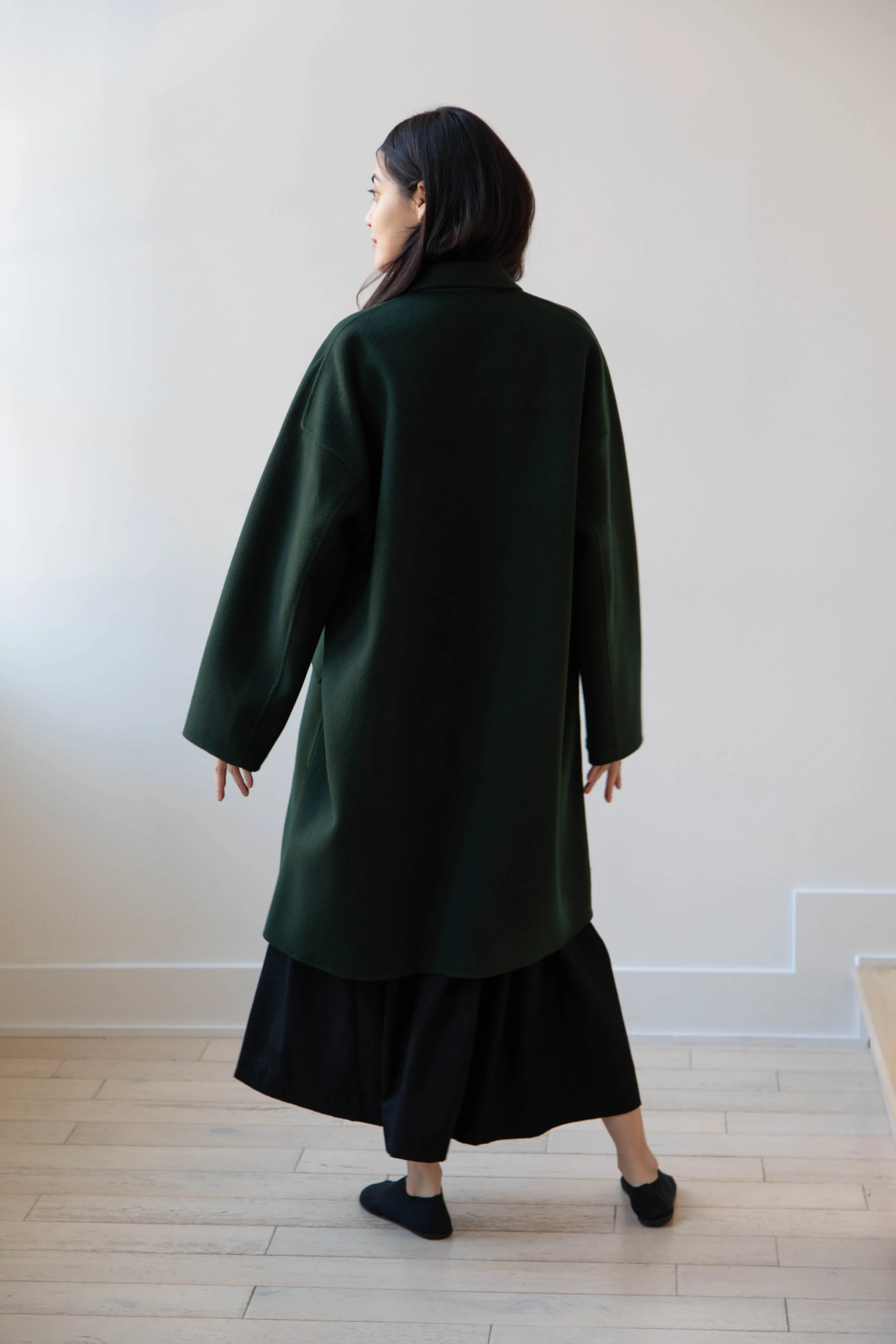 Arts & Science | Grandpa Coat in Jungle Green