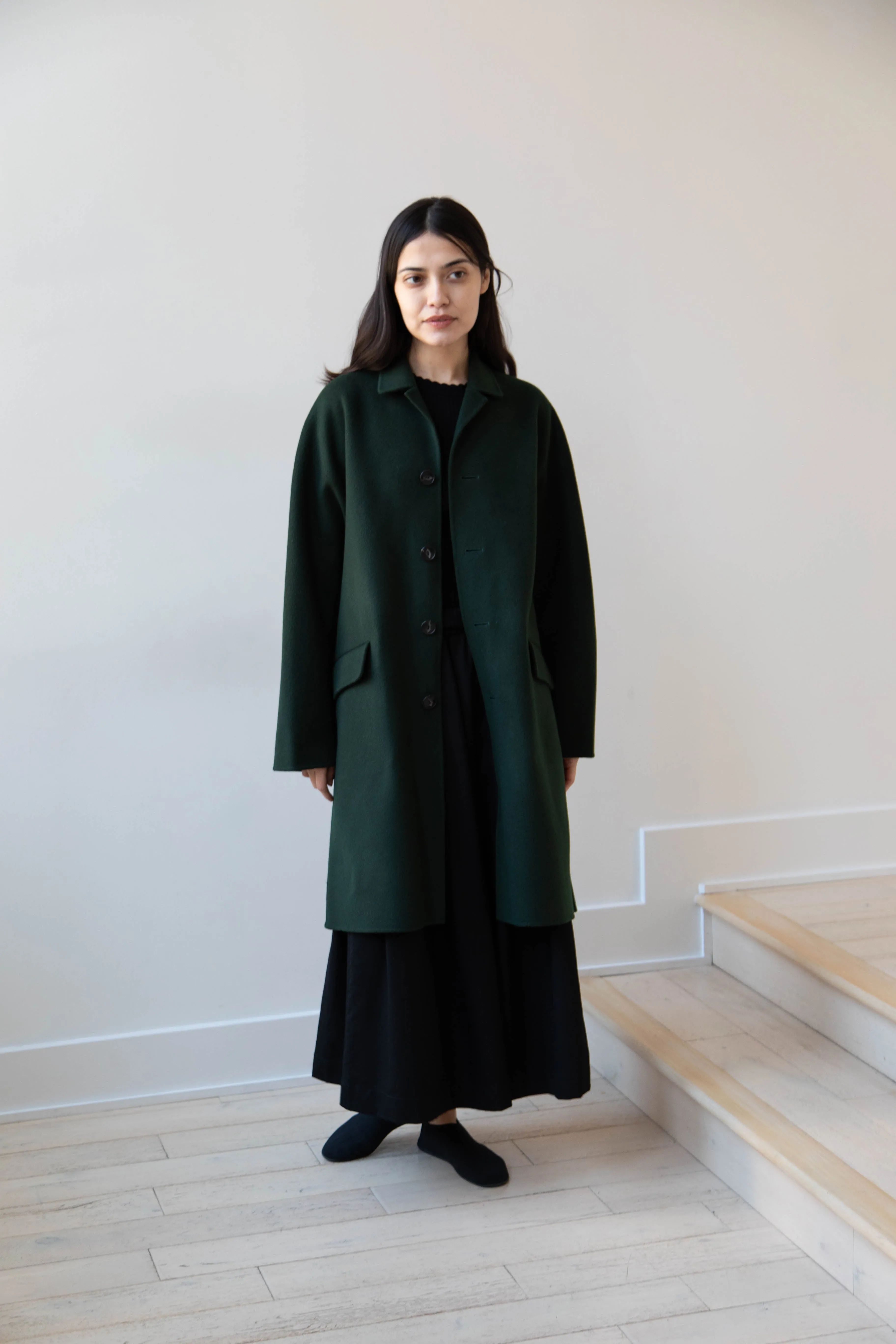 Arts & Science | Grandpa Coat in Jungle Green