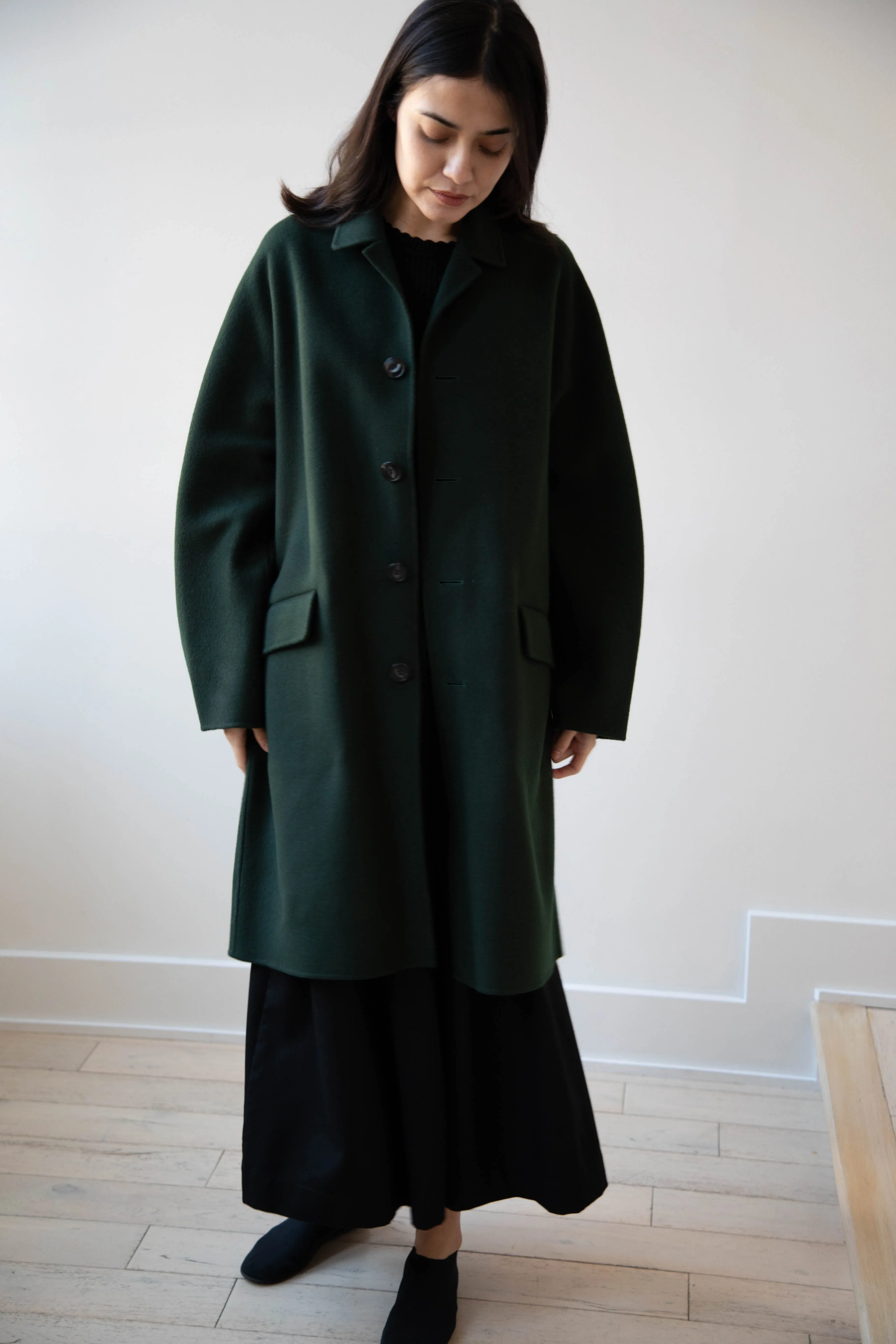 Arts & Science | Grandpa Coat in Jungle Green