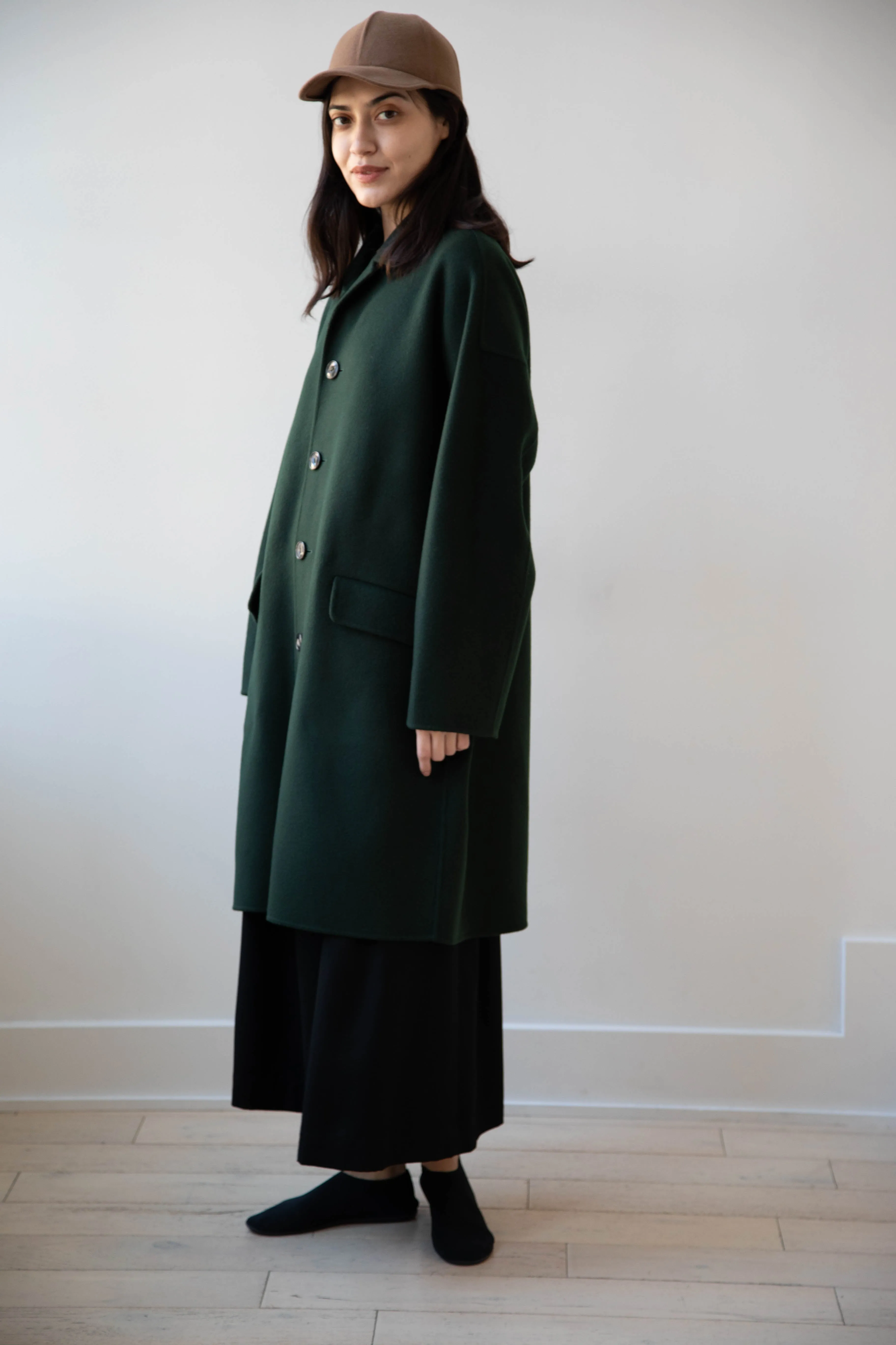 Arts & Science | Grandpa Coat in Jungle Green