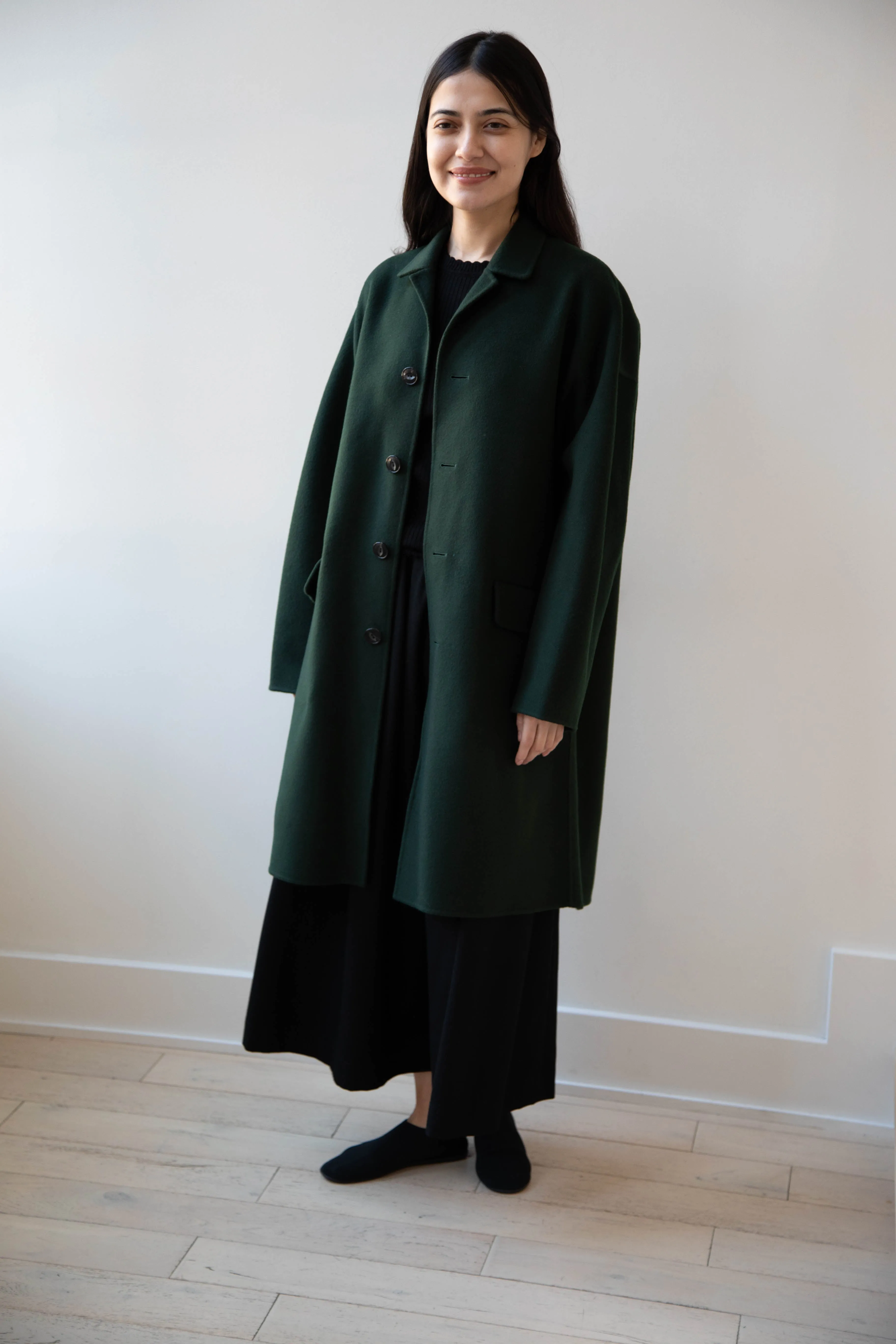 Arts & Science | Grandpa Coat in Jungle Green