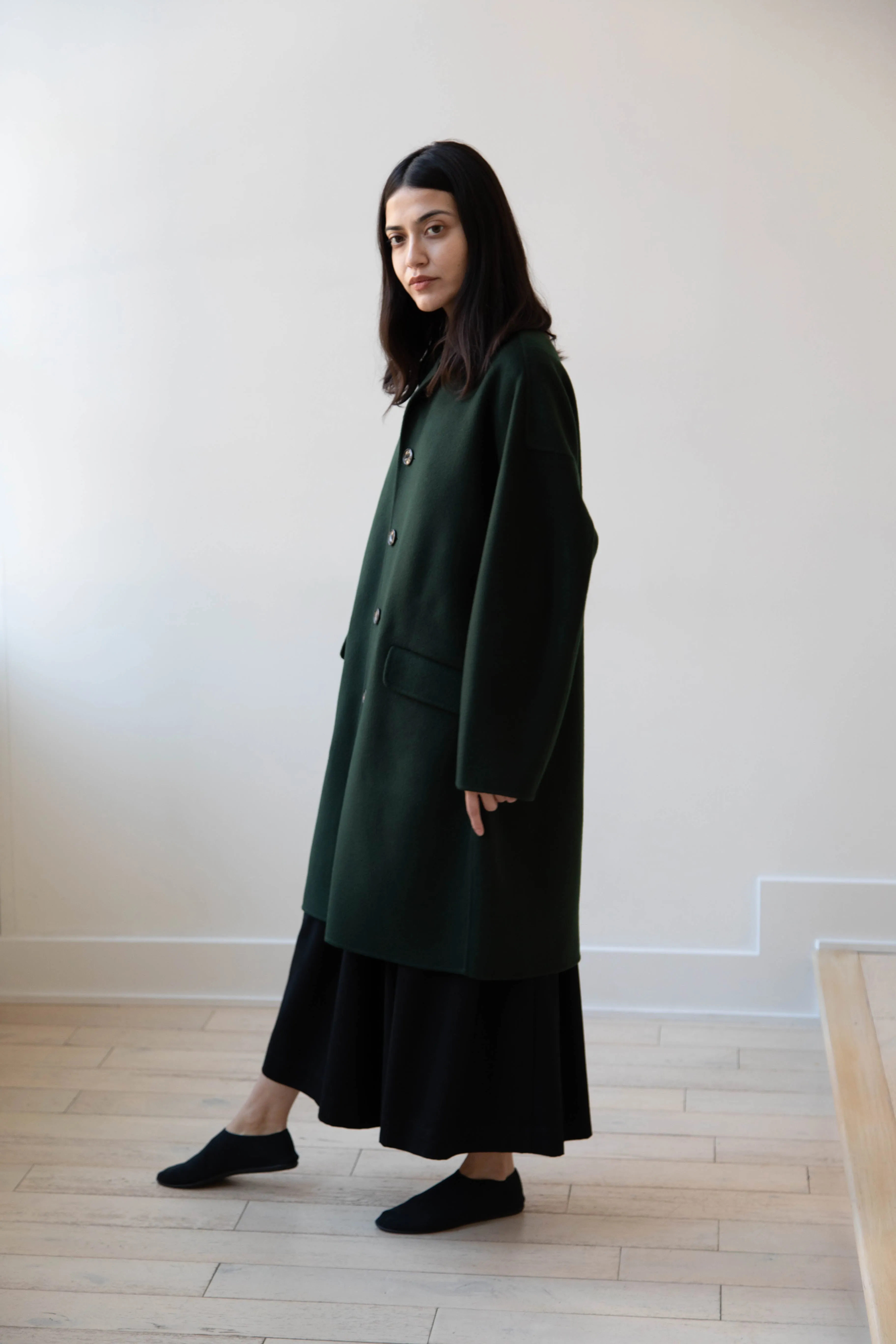 Arts & Science | Grandpa Coat in Jungle Green