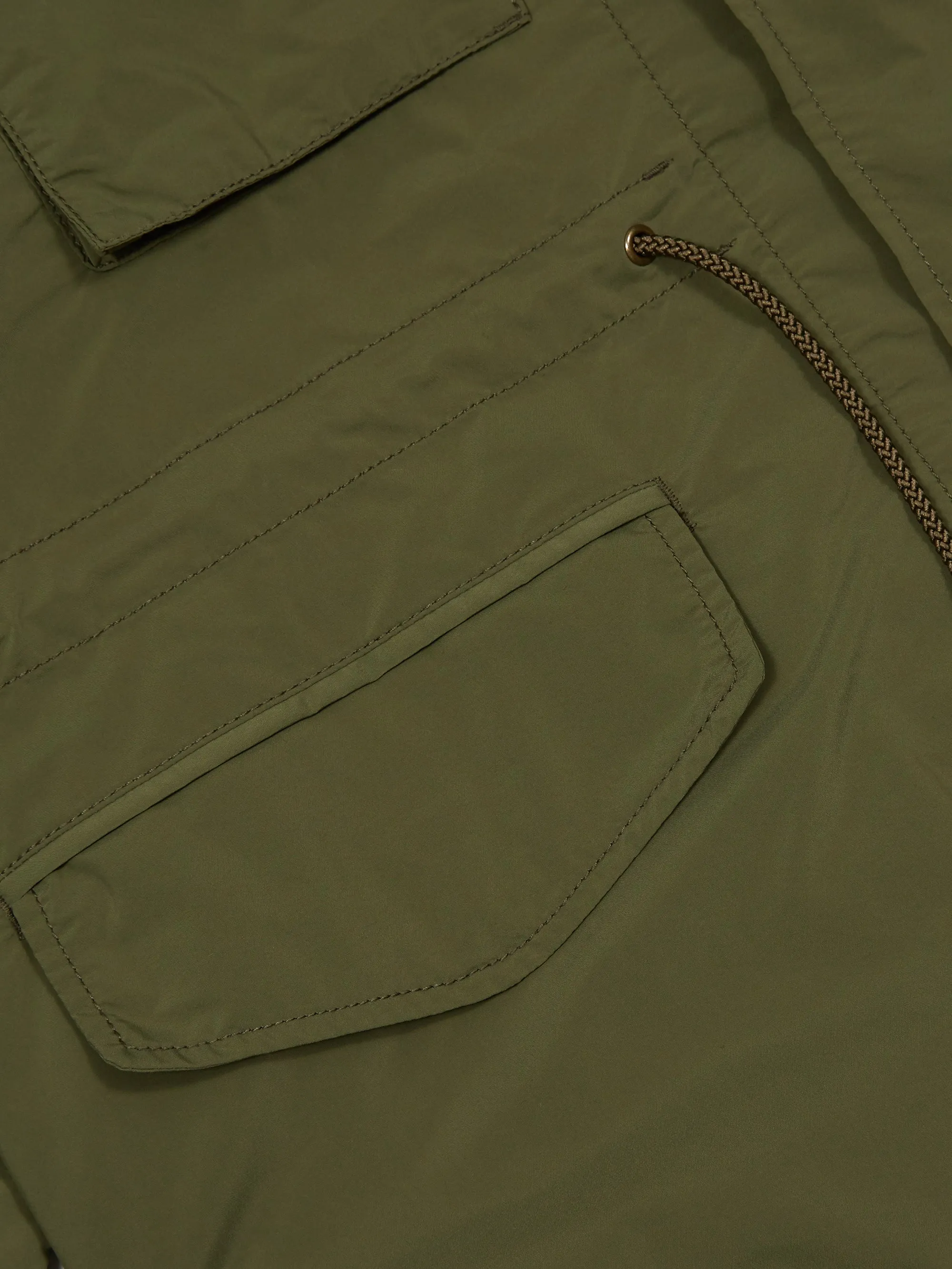 Beams Boy Solotex Military Jacket - Olive