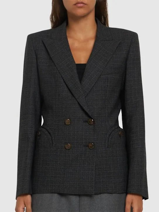 Blazé Milano   Hunley Charmer double breast wool jacket 