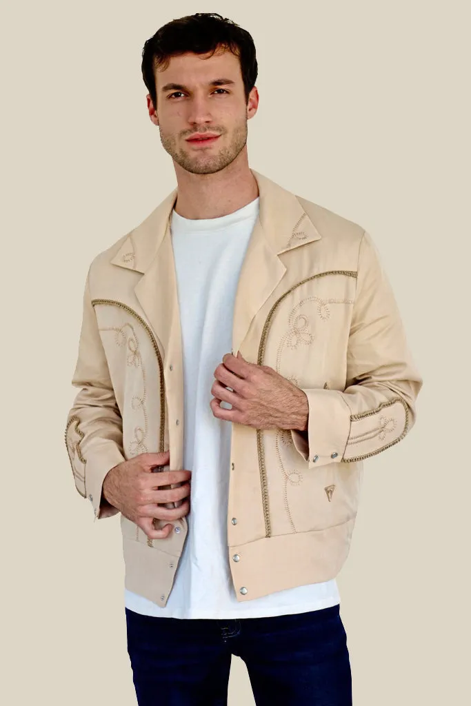 Bolero Men's Jacket Beige