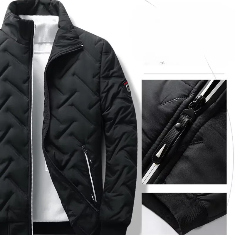 Brevark - Puffer Jacket Heren Lichtgewicht, Gewatteerd, Winddicht & Ademend