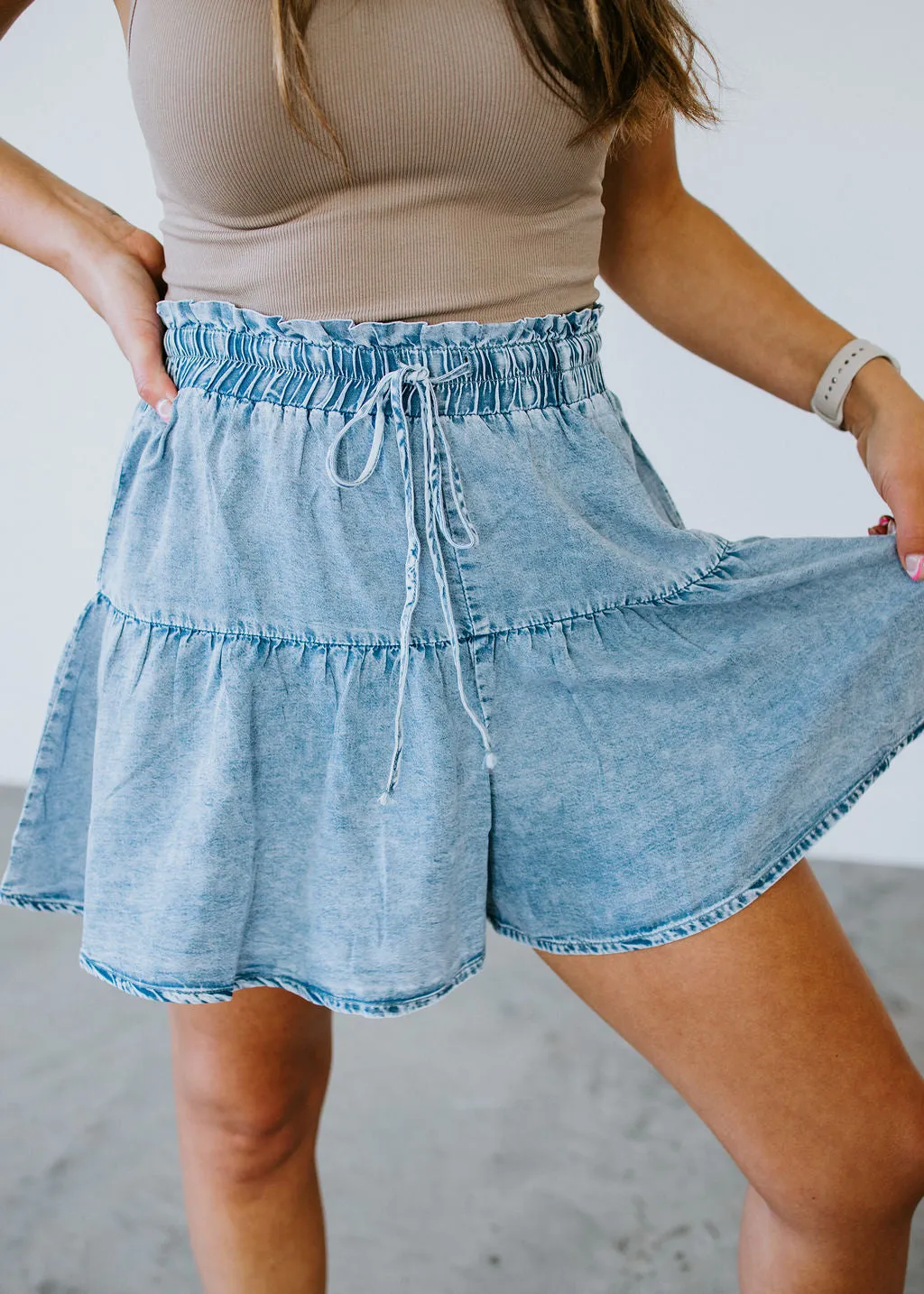 Briona Tencel Shorts