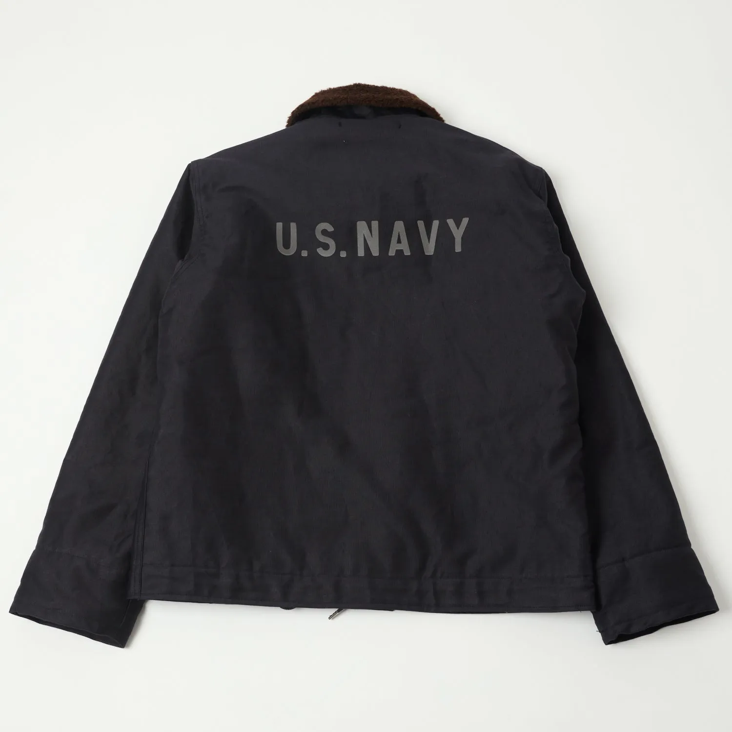 Buzz Rickson's Type N-1 Deck Jacket - Navy Demotex