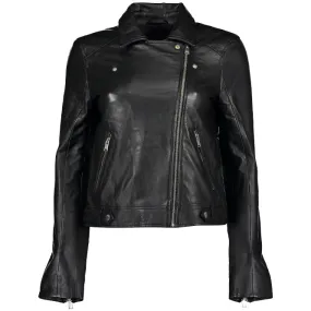 Classic Leather Jacket - Black