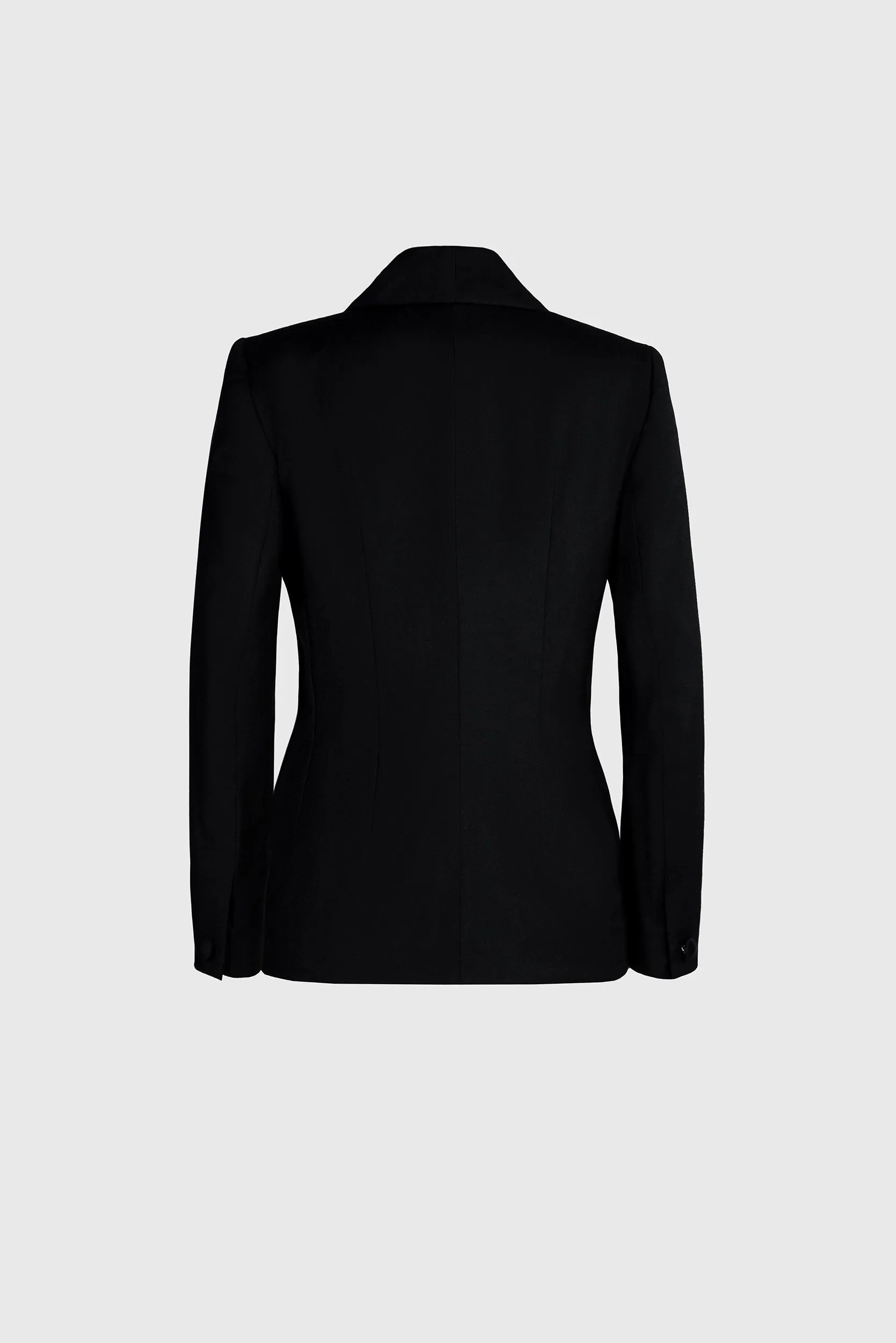 Cocoon Asymmetrical Tailored Jacket