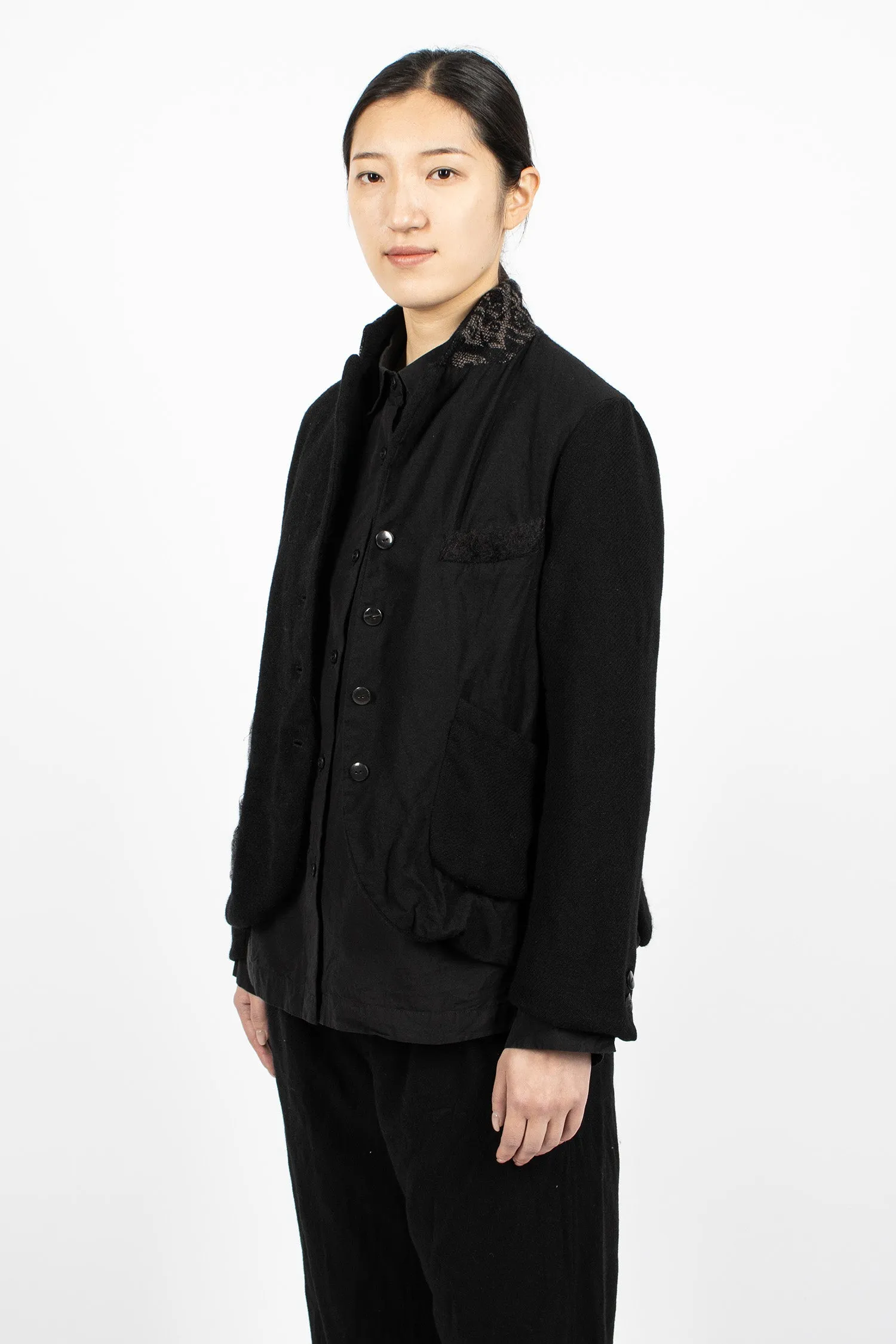 Cumulus Wool Jacket Black