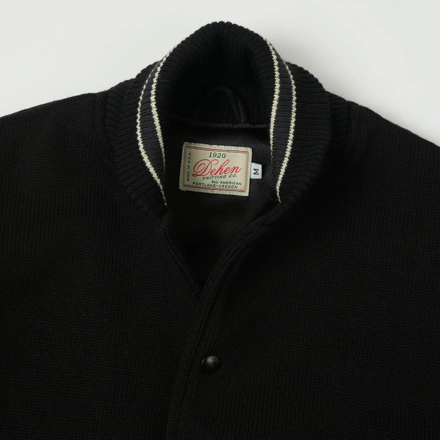 Dehen 1920 Knit Club Jacket - Black