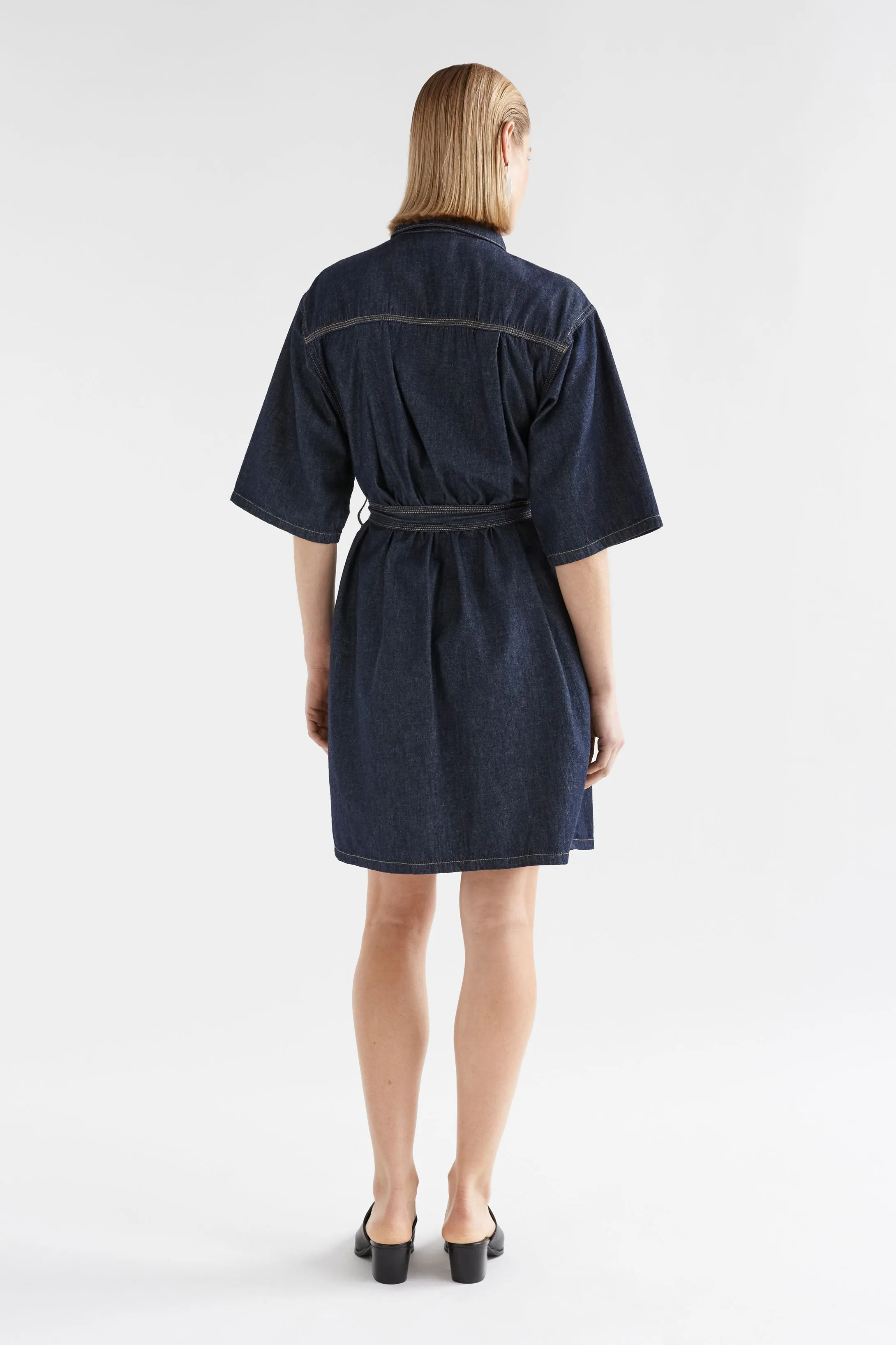 DENYM POCKET DRESS