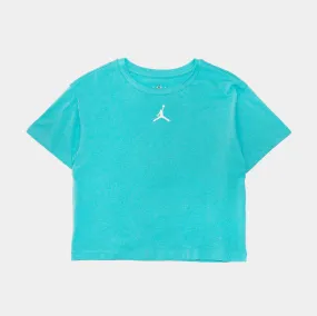 Essentials Tee Grade School Tshirt (Aqua Blue)