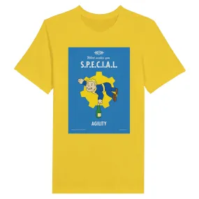 Fallout T-shirt - What Makes You S.P.E.C.I.A.L. Agility Artwork - Premium Unisex T-shirt