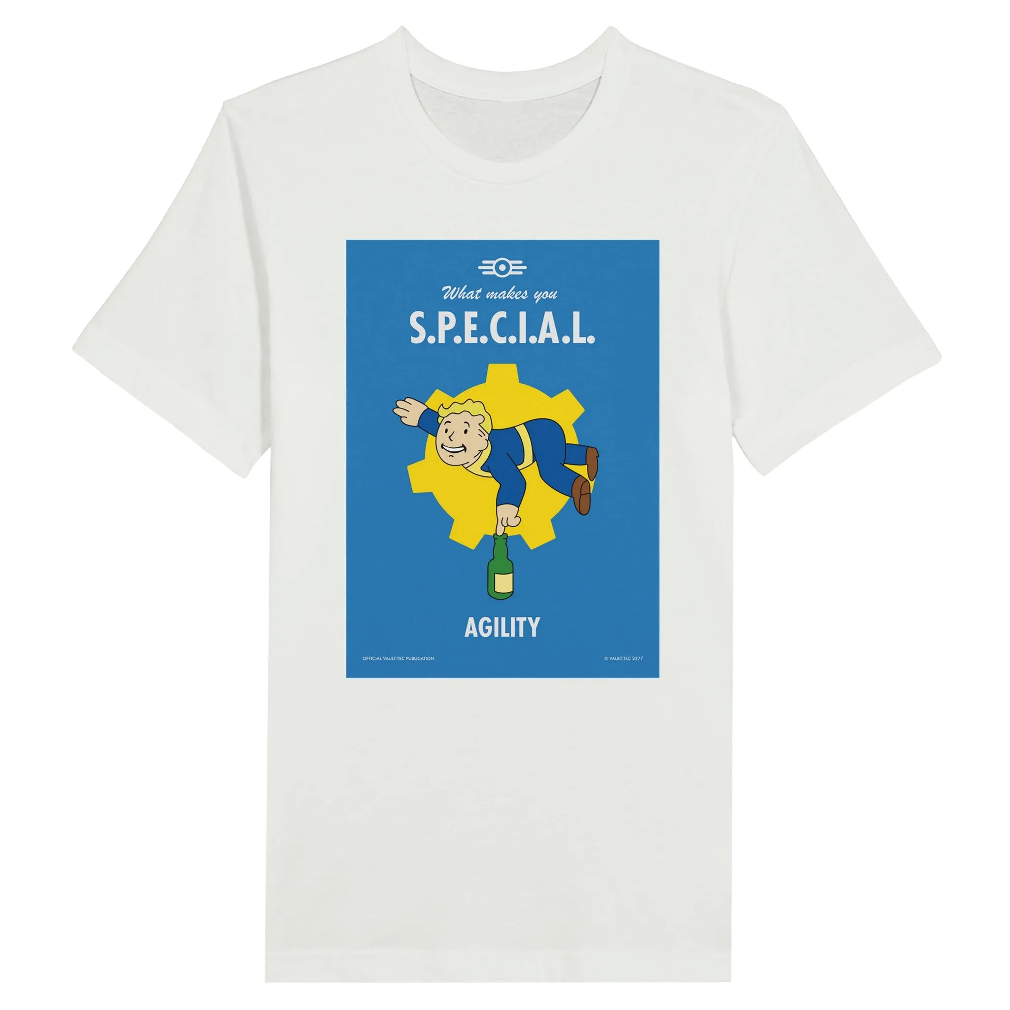 Fallout T-shirt - What Makes You S.P.E.C.I.A.L. Agility Artwork - Premium Unisex T-shirt