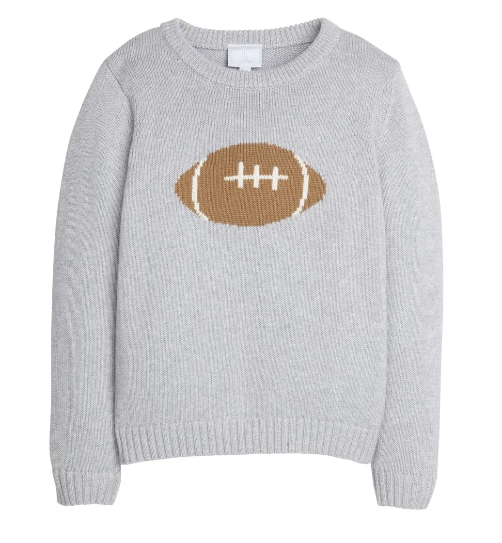 Intarsia Sweater Football