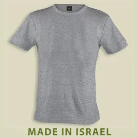 Israel Military Products Original Plain Grey T shirt