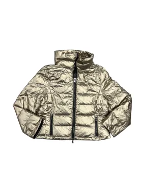 Jacket Puffer & Quilted By ANORAK In Gold, Size: M