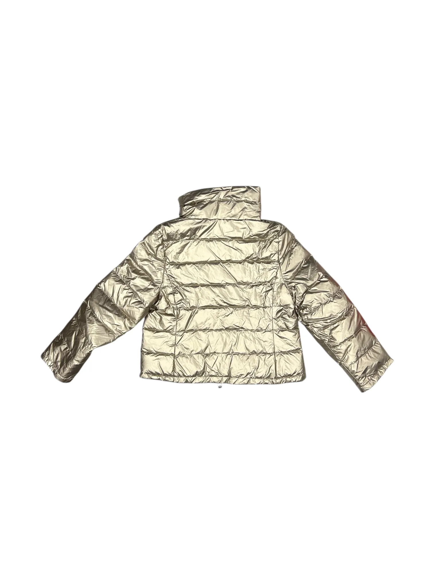 Jacket Puffer & Quilted By ANORAK In Gold, Size: M