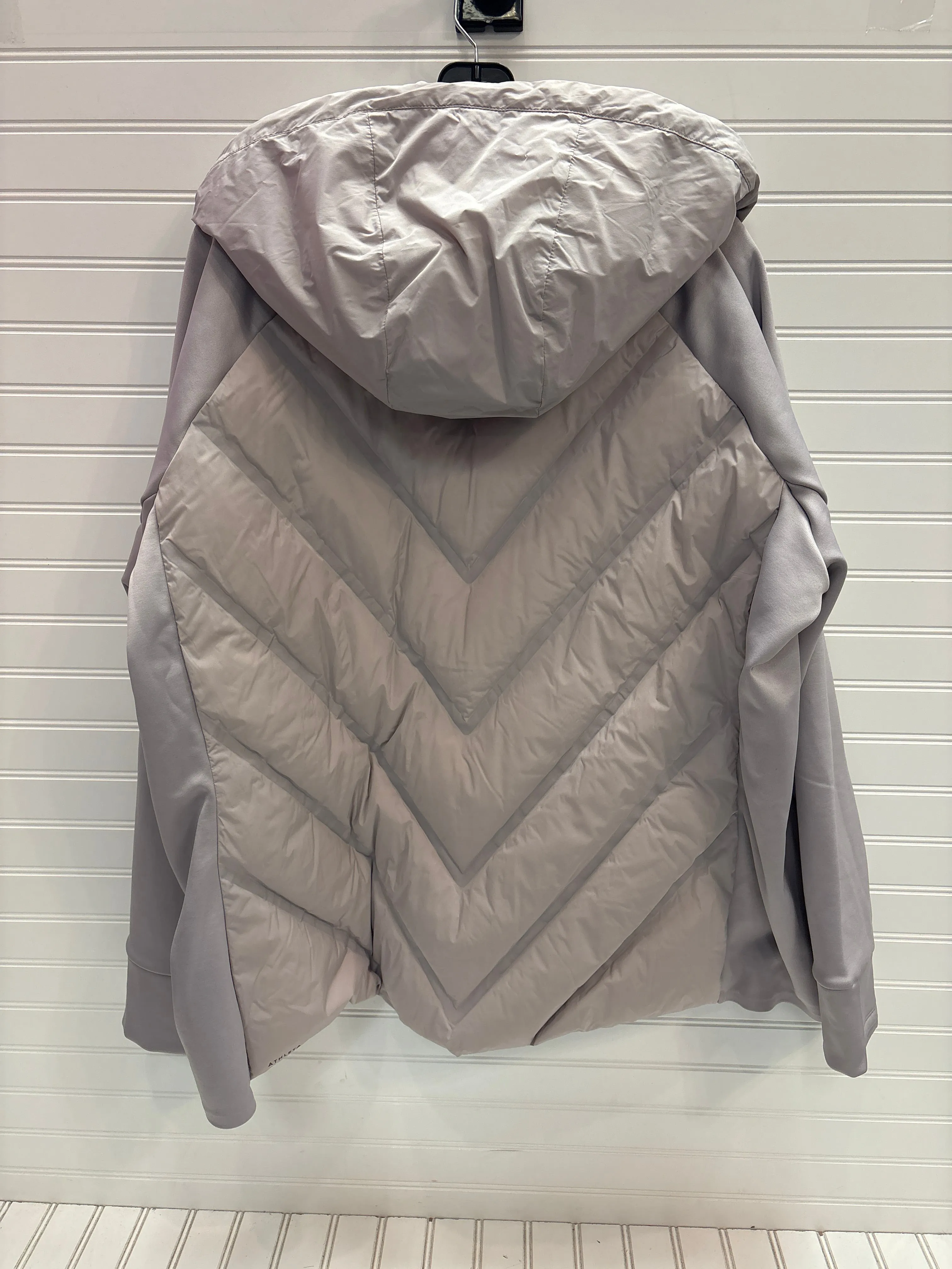 Jacket Puffer & Quilted By Athleta In Purple, Size: 3x