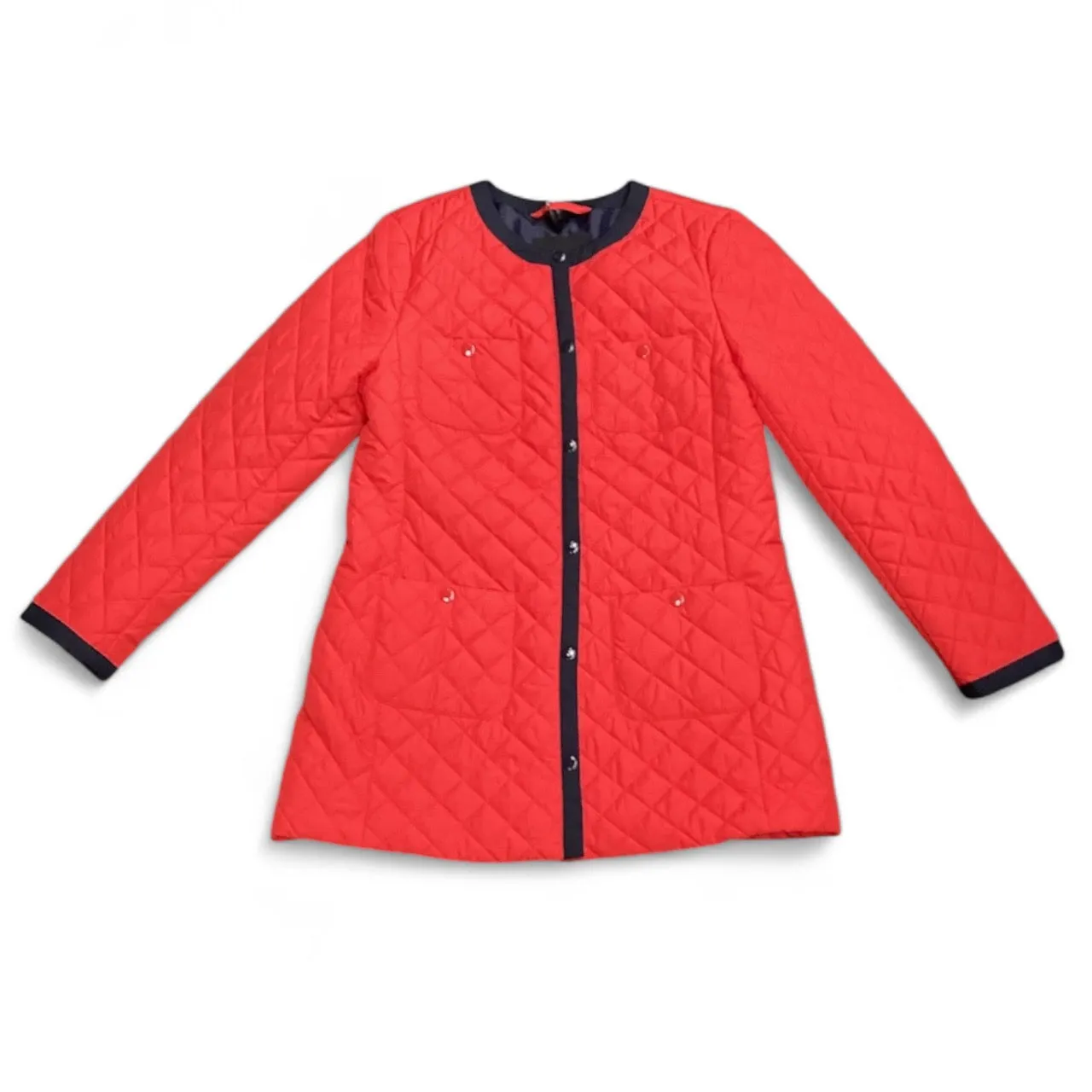 Jacket Puffer & Quilted By Talbots In Red, Size: S