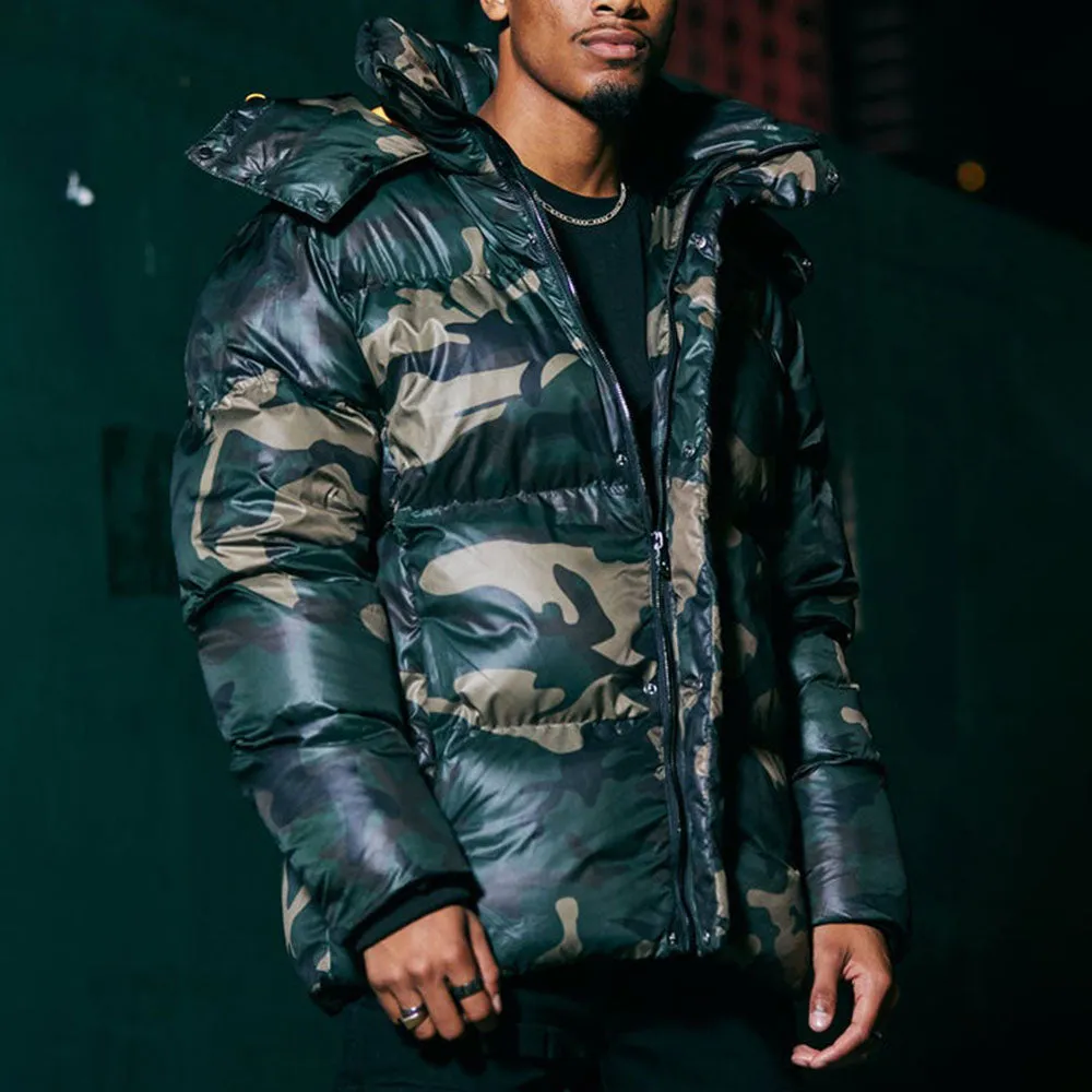 Jordan Craig Astoria Bubble "Camo" Men's Jacket Woodland