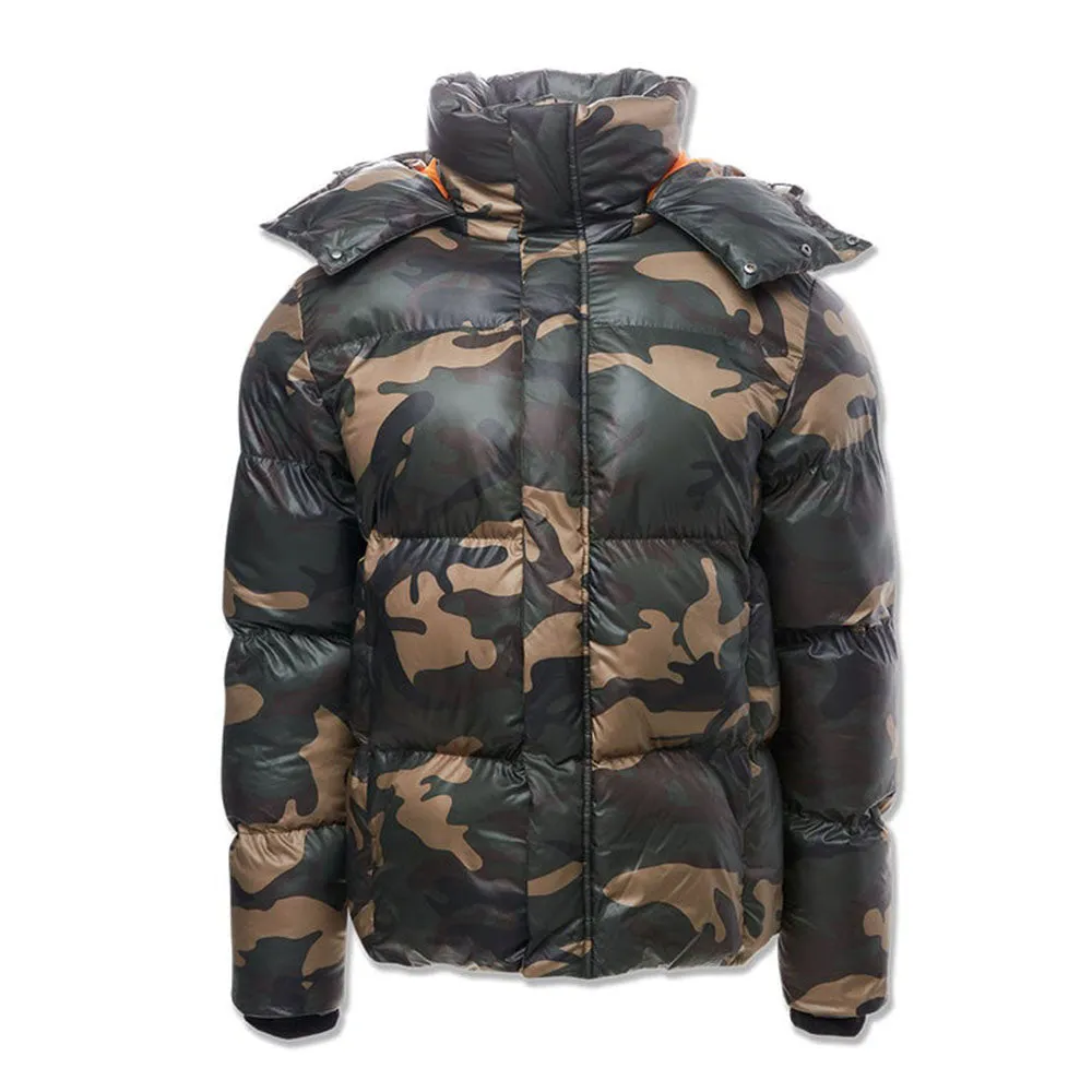 Jordan Craig Astoria Bubble "Camo" Men's Jacket Woodland