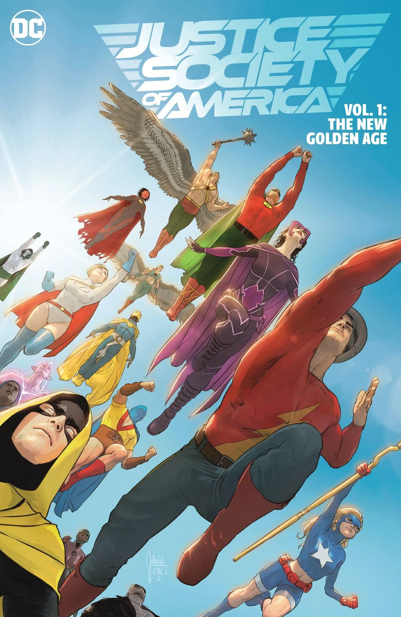 JUSTICE SOCIETY OF AMERICA (2022) HC VOL 01 THE NEW GOLDEN AGE