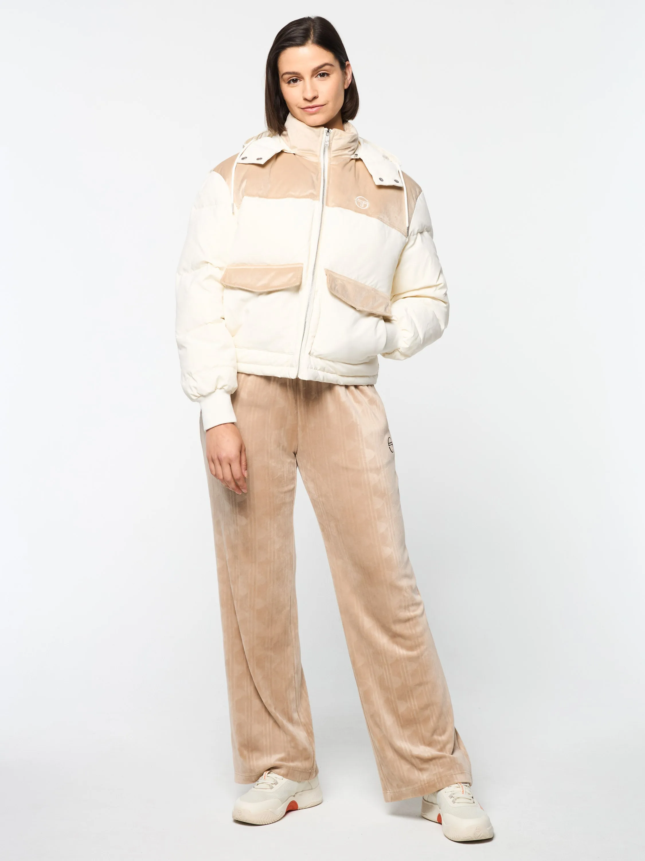 Lauria Puffer Jacket-Gardenia