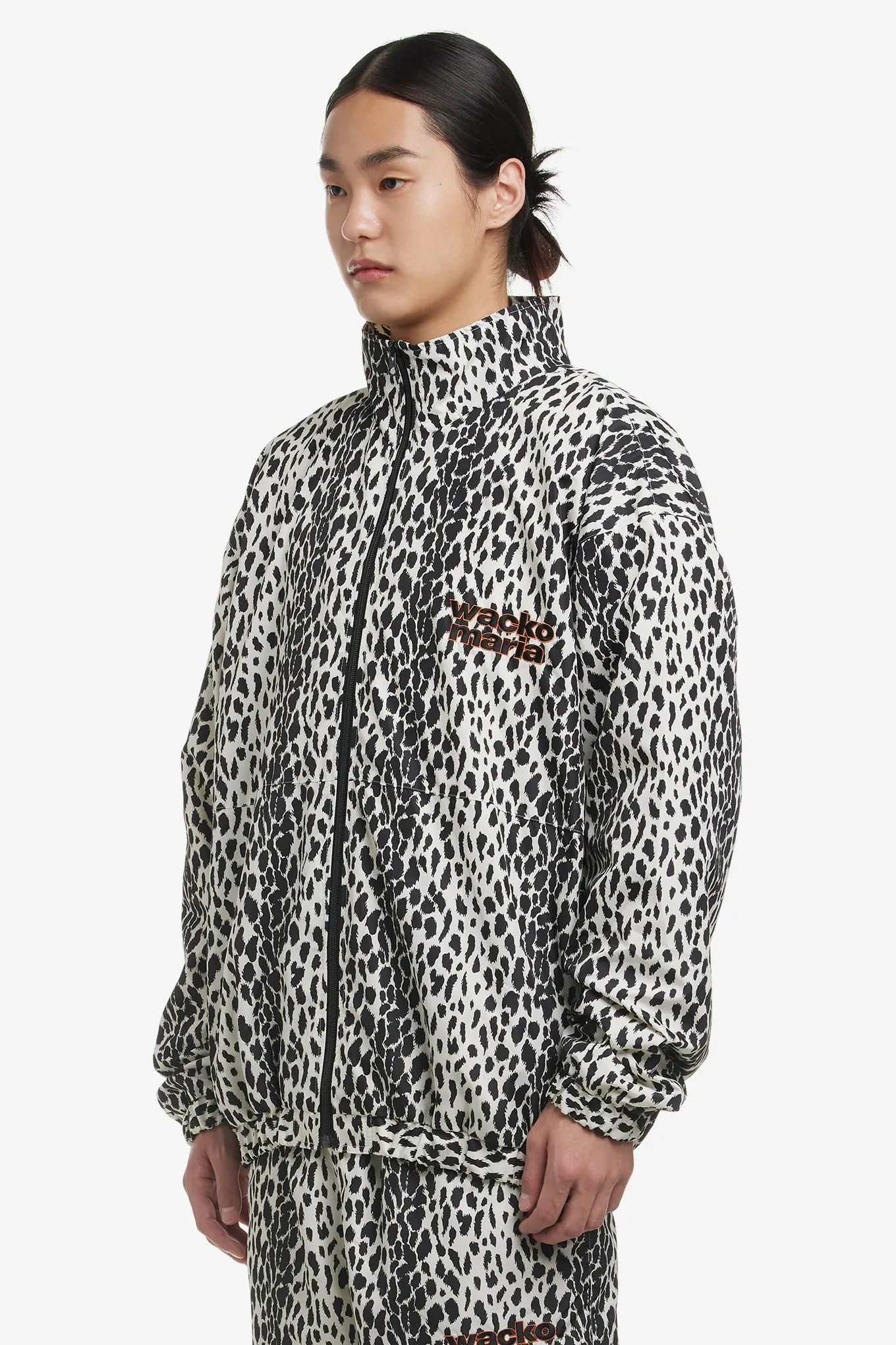 LEOPARD TRACK JACKET -A-