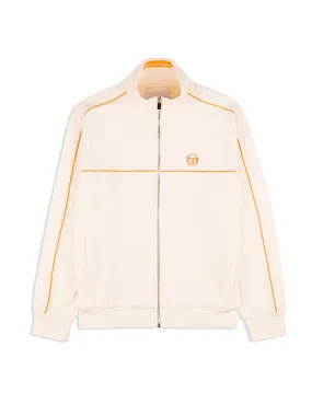 Lioni Velour Track Jacket Archivio- Gardenia