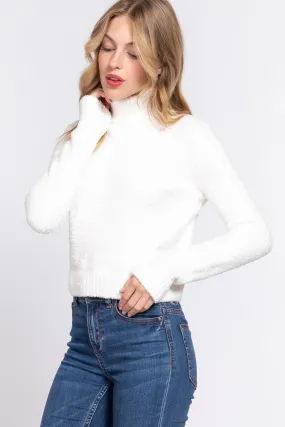 Long Sleeve Turtle Neck Sweater