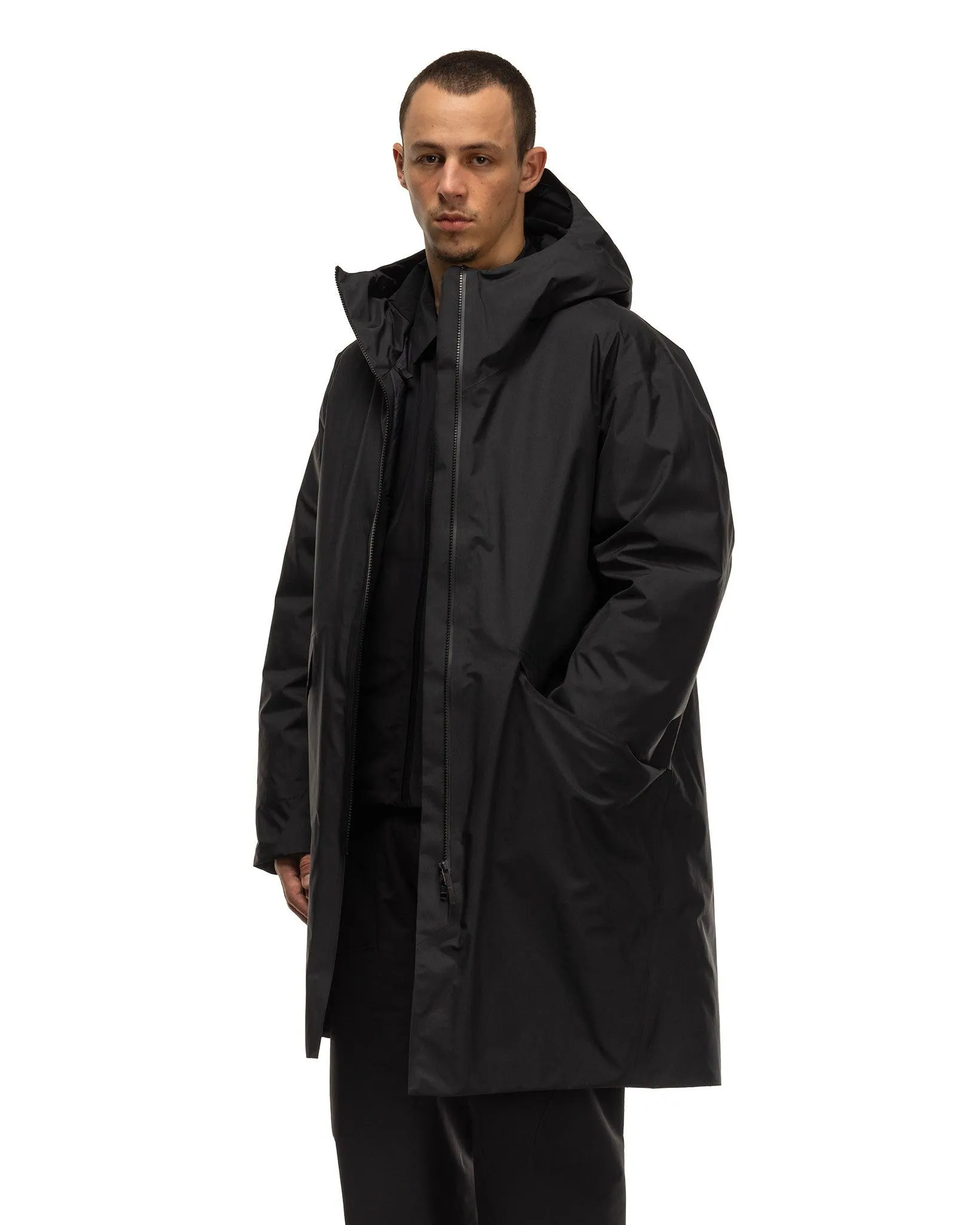 Monitor Down Coat Black