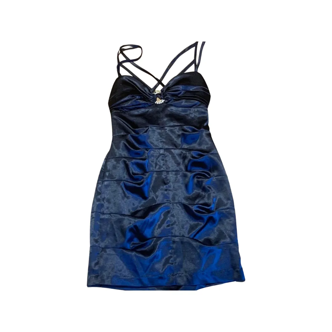 NWT Blue mini party dress size 5