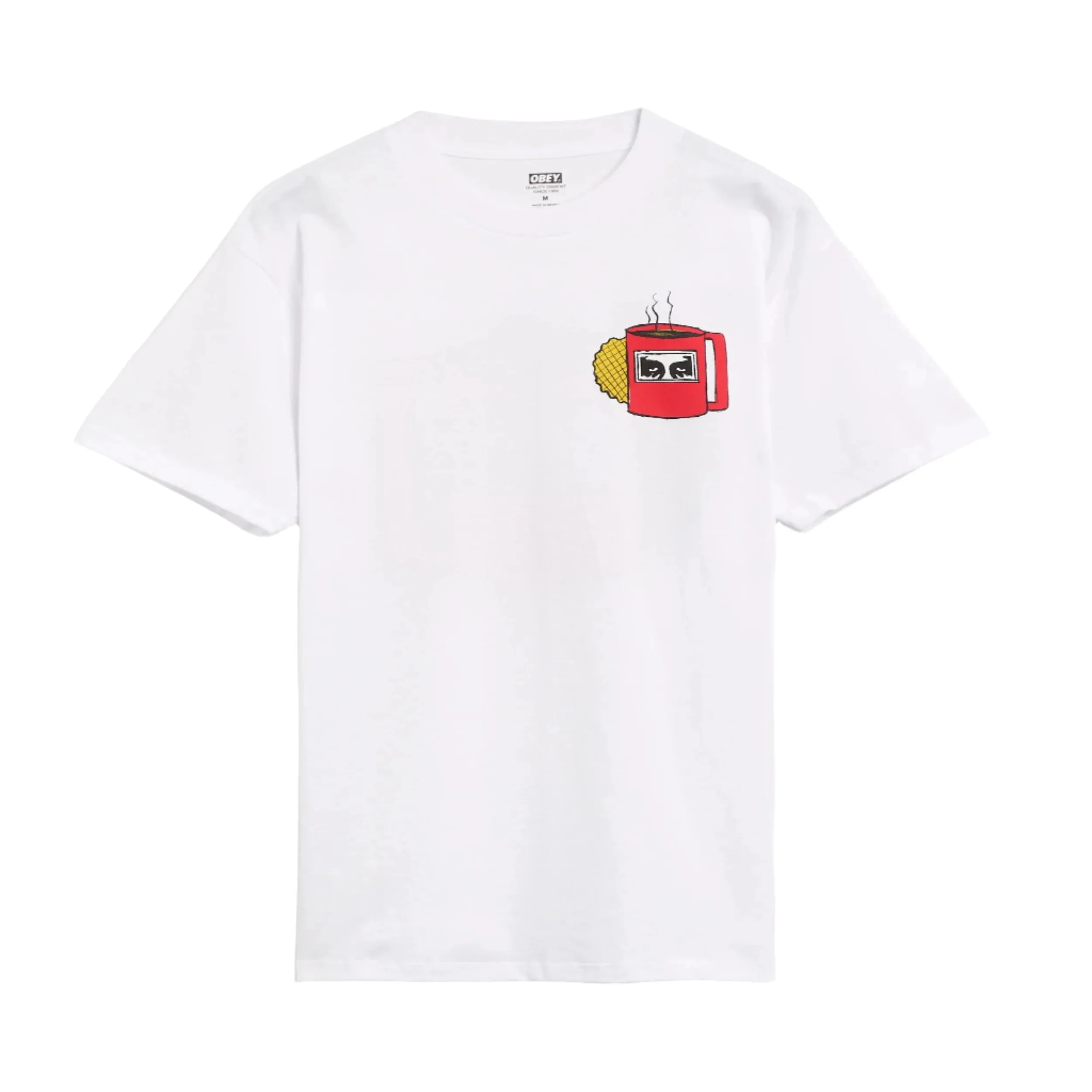 OBEY Coffee Cup Classic Graphic T-Shirt