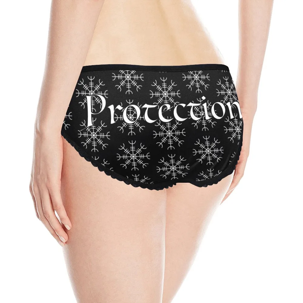 Patti's Power Panties Women's Mid Rise Briefs - "Protection"