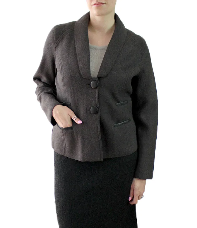 Penelope Felted Alpaca Blazer Jacket