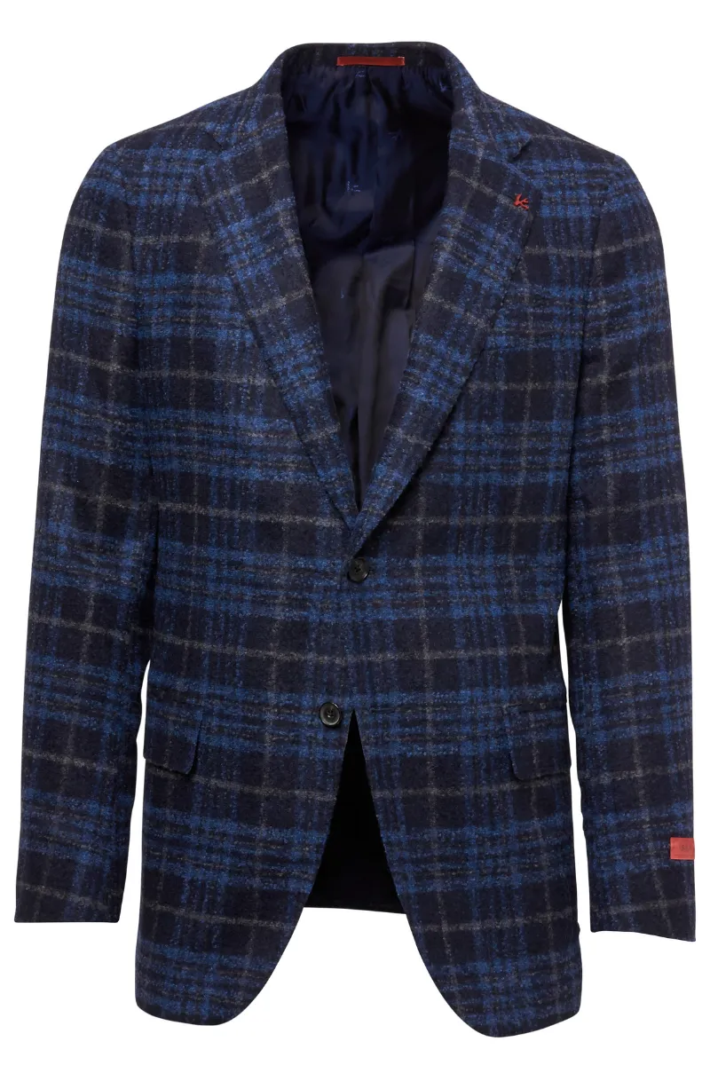 Plaid Boucle Sport Jacket