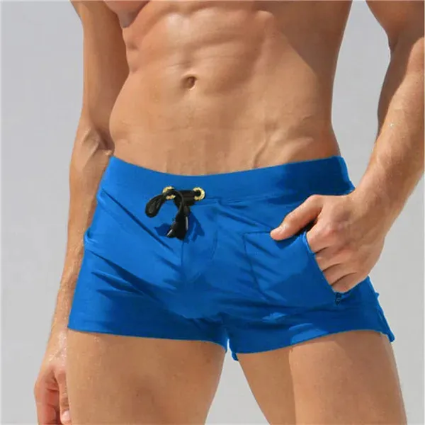 Quick Dry Drawstring Nylon Boxer