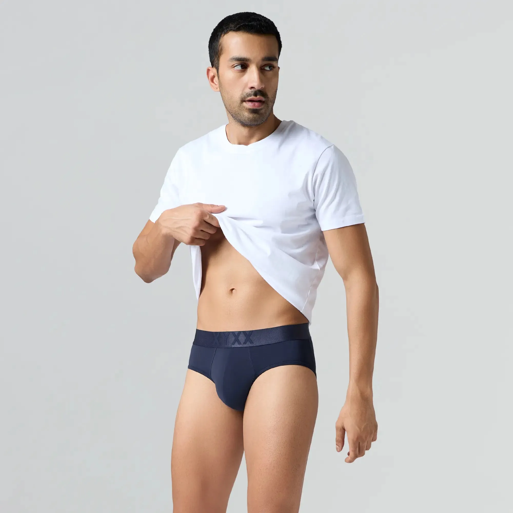 Rev Tactel Briefs Navy Blue